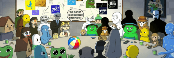The market is a beachball underwater
