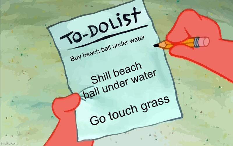 Patrick's to-do list