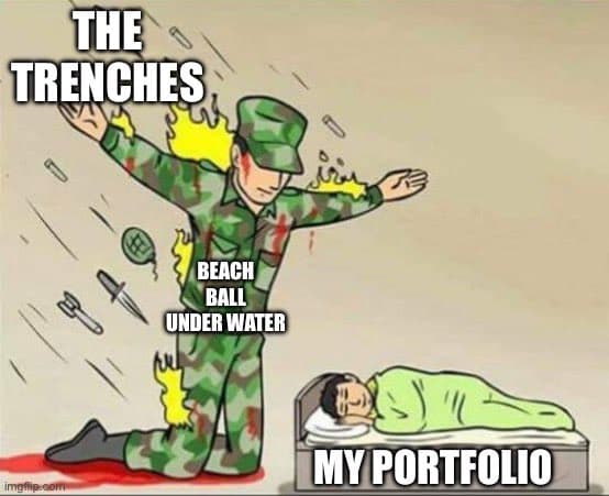 Saved my portfolio