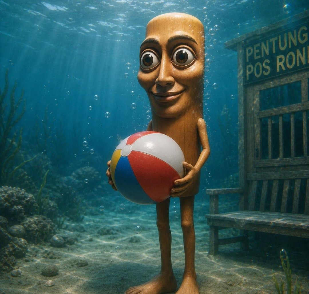 Tripling totem with the ball