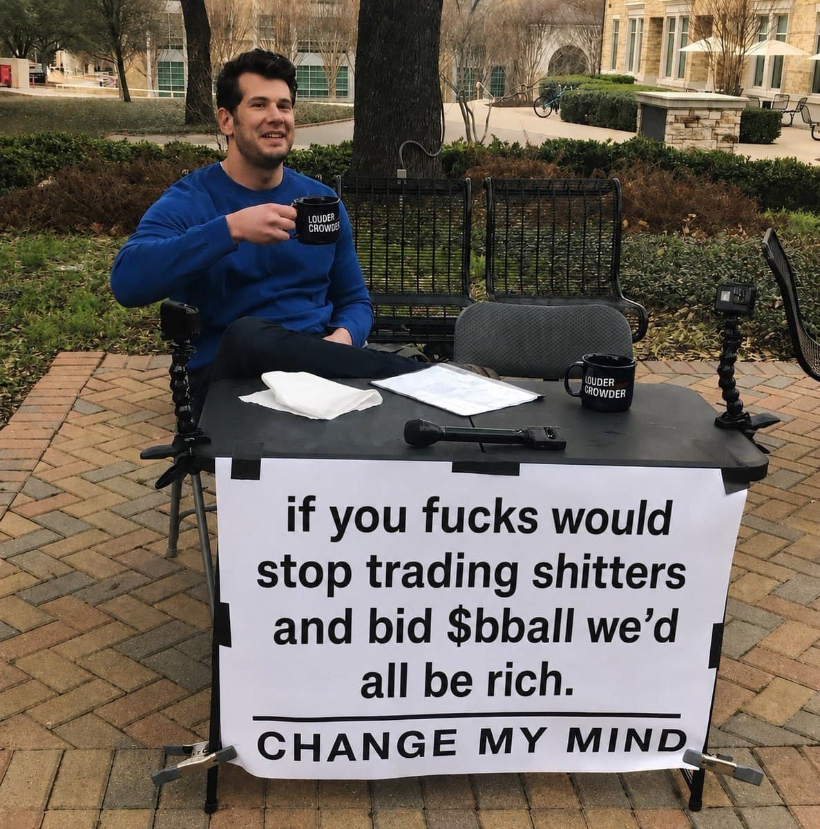 Bid $BBALL — change my mind